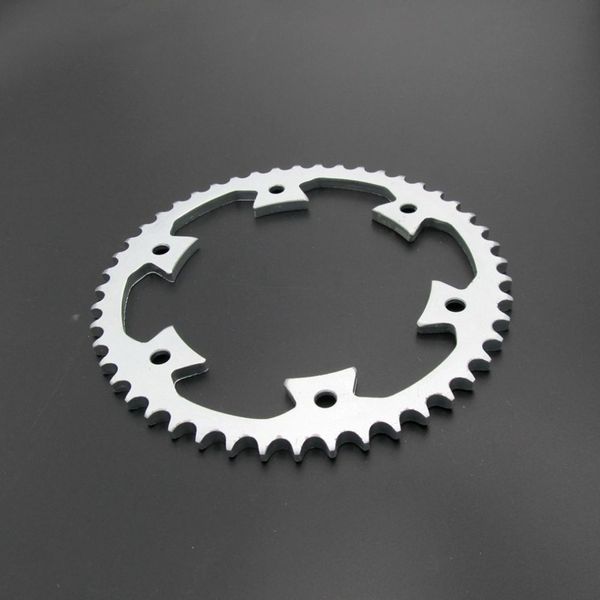 

125mm inner diameter aluminum alloy motorcycle toothed sprocket 428-48t pit dirt bike sprocket durable drive gears