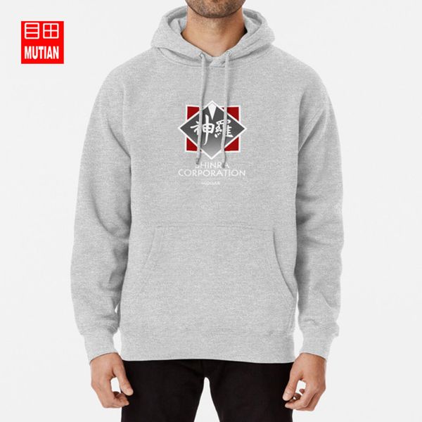 

shinra corporation hoodies sweatshirts final fantasy 7 final fantasy vii ff7 ffvii gaming playstation, Black