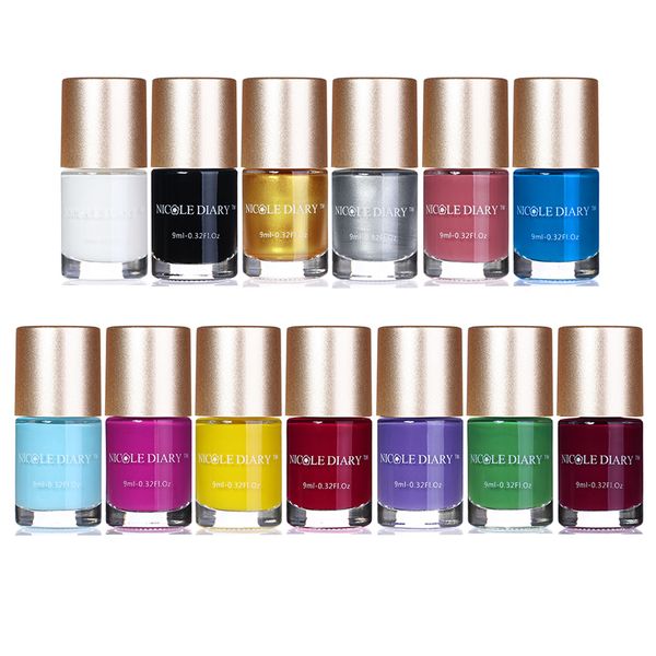 

nicole diary 9ml nail art stamping polish stamping nail lacquer art varnish polish