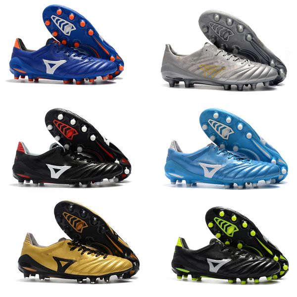 

2020 mens leather soccer cleats low ankle morelia neo ii fg soccer shoes world cup mens outdoor football shoes