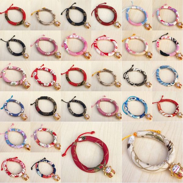 

японский стиль кошачий воротник с колокольчиком lucky cat bell японский стиль кошачий воротник печатных галстук ожерелье с колокольчиком для