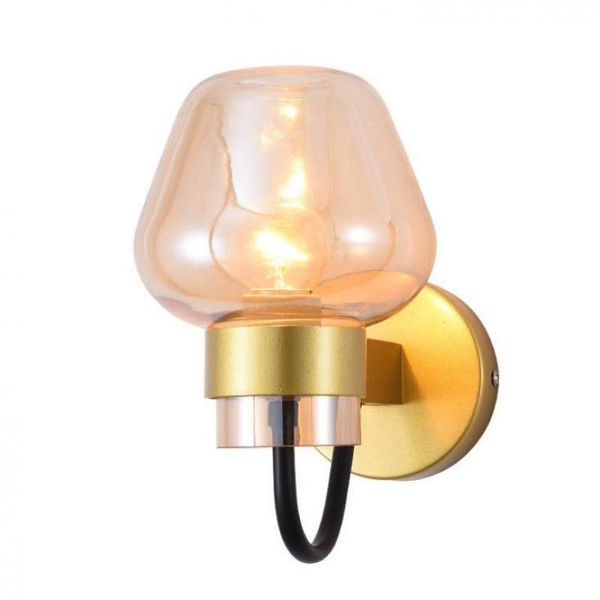 

modern crystal wall lamp simple creative e27 light living room bedroom bedside corridor wall lamp industrial decor