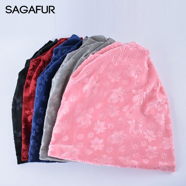 

2019 vogue шапочки для даст осень зима фланель hat женский цветок набивного бархата hat женский многофункционального элегантный bonnet, Blue;gray