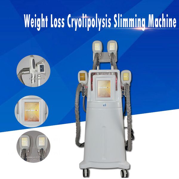 

red light 4 cryo handles work together slim cryolipolysis coolsulpting machine fat ing weight loss cryolipolysis slimming machine