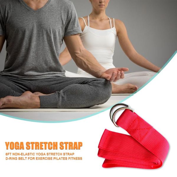 

non-elastic webbing inelastic stretching band iyengar yoga rope wall lanyard pulling band yoga stretching aid therapy