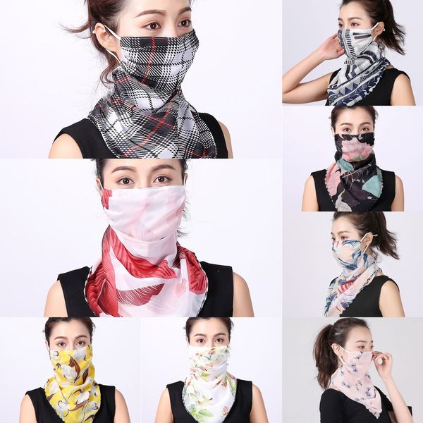 

hxnrq mask windproof triangle scarf motorcycle cycling face mask scarf bandana dust-proof ski uv magic balaclava sunscreen scar, Black