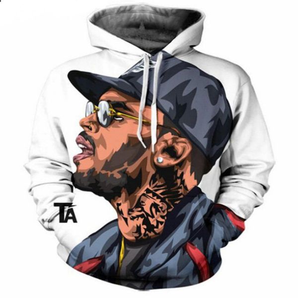 

rapper 2pac 3d digital print mens hoodies spring usa hiphop pullover long sleeve mens sweatshirts fashion male clothing, Black