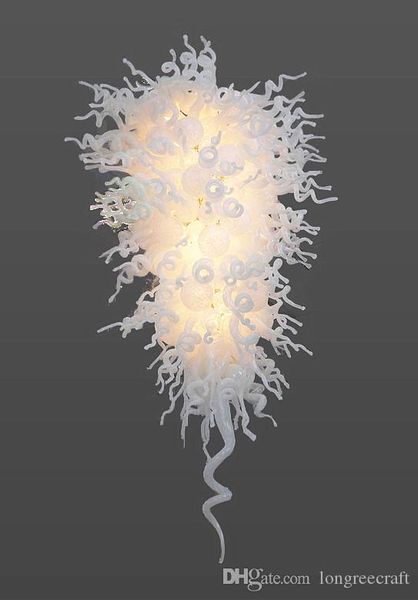 

modern large frosted warm white art lamps twisted and tiered glass led hand blown murano glass chandelier lighting