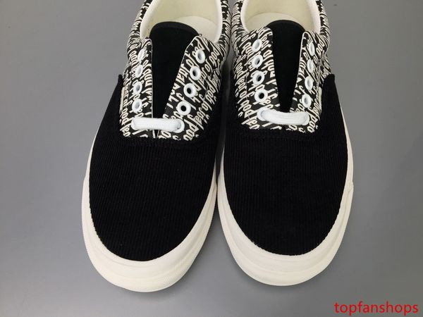 

red fear of god x sneakers women and mens low cut fog era casual shoes fashion lovers canvas shoes 35-45