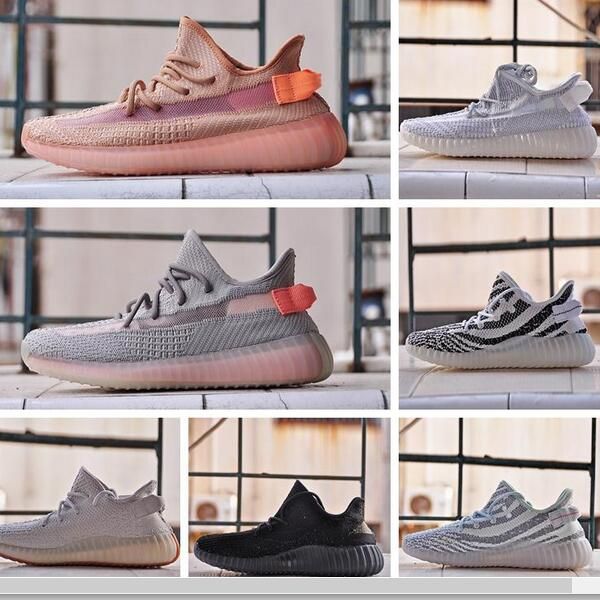 

stockx earth cinder desert kanye west yecheil yeshaya black static reflective v2 running shoes glow clay zebra men women designer