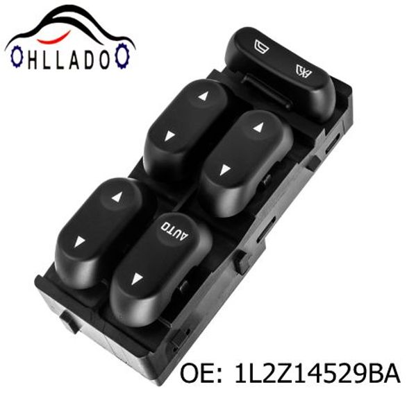 

hllado electronic window control switch button 1l2z14529ba for f ord f250 f-350 f-450 f-550 yf1z-14529-abb master power window switch