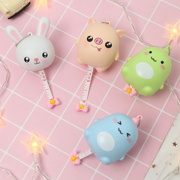 

creative cartoon tape key chain, multi-function key chain, small pendant, car pendant doll machine, small gift wholesale, Silver