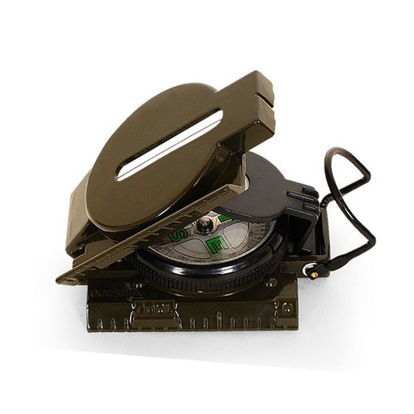 

multi-function compass outdoor army-grade oriented compass metal lens geological compass scale equipment