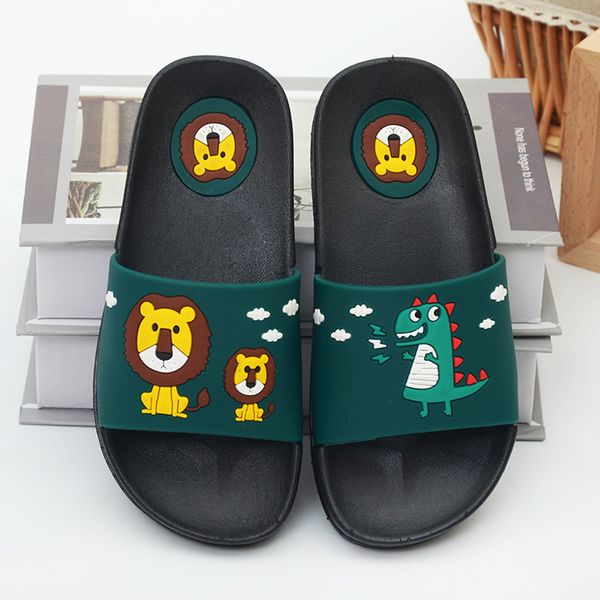 

cartoon fruit women slippers watermelon banana home slippers summer sandals slides women shoes flip flops sandalias mujer, Black