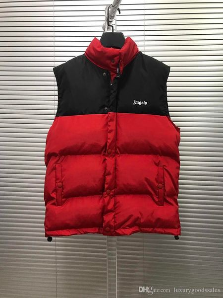 

19ss autumn and winter new down cotton vest mens designer winter coats men and women with the same paragraph winter jacket, Black;brown