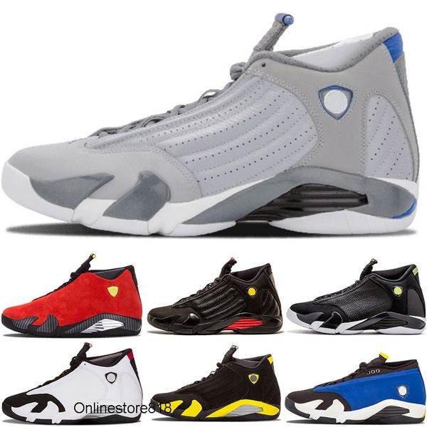 

14 xiv 14s mens basketball shoes black toe grey indiglo last sthunder cool grey mens sneaker sports shoes