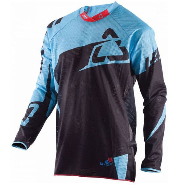 

2019 new arrive moto motocross jersey mx dh downhill jersey off road mountain clycling long sleeve mtb big size, Black