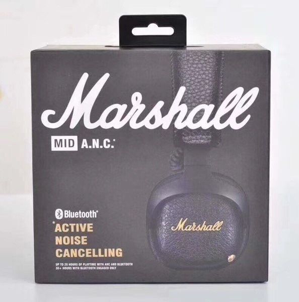 

2019 новый Marshall MID ANC Bluetooth Наушники Беспроводные наушники-вкладыши с микрофоном Спортивные наушники Студийные гарнитуры горячий предмет
