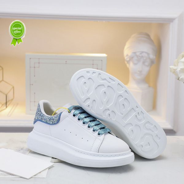 

high-quality fashion casual shoes flats fashion thick sole leather walking shoes outdoors daily dress party shoes 87, Black