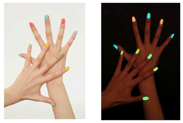 

20 colors series of fluorescent neon luminous gel nail polish for glow in dark nail varnish quick dry polish 5.24