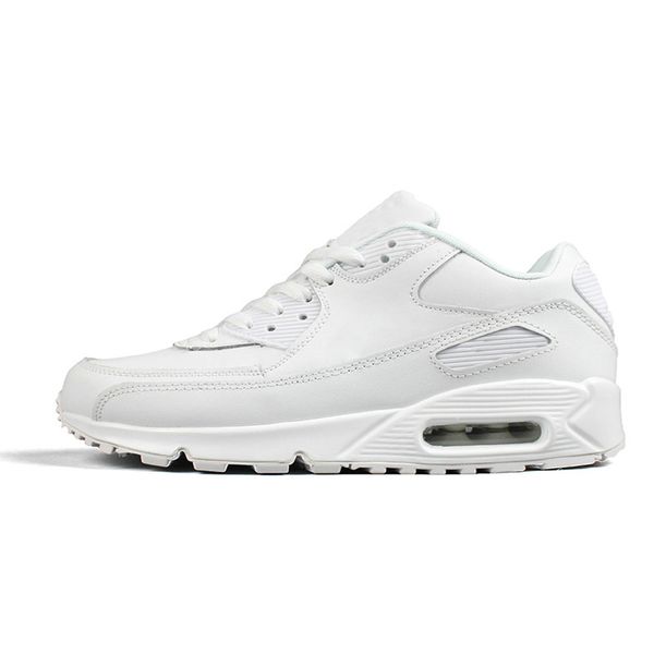 

selling classic 90 men women running shoes black red white sports trainer cushion surface breathable sports shoes 36-45