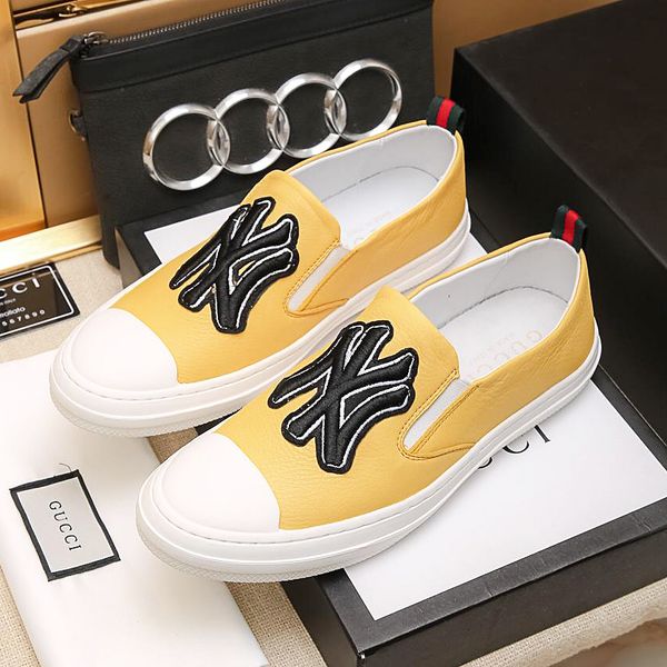 

Новый высококачественный топ мужская спортивная обувь дышащая кожа мужская повс