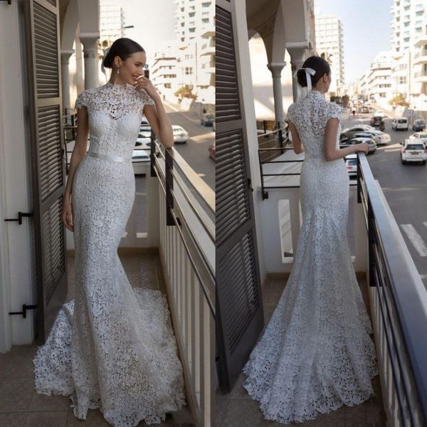 2020 Julie Vino Mermaid Wedding Dresses With Short Jacket