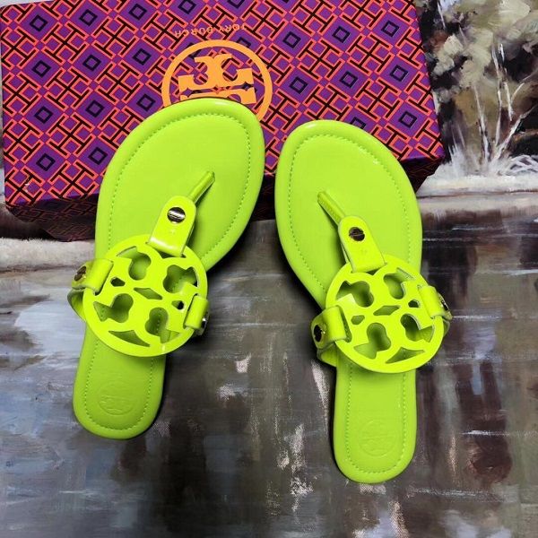 

Tb miller heep kin patent leather m andal beach flat t trap thong lipper tory b flip flop de igner lipper rubber ole hipping