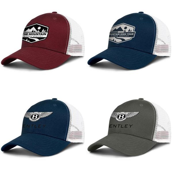 

символ bentley черный логотип темно-синий-мужские и женские дальнобойщик бейсболки прохладный дизайнер пустой сетки шляпы dierks_bentleys 20, Blue;gray