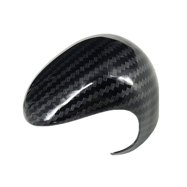 

car carbon fiber interior gear shift knob panel cover trim for chr 16-19