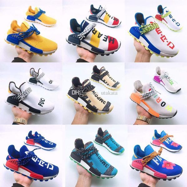 

горячая распродажа human race x ink hu human race spieces мужская спортивная обувь pharell williams женская обувь для тренеров дизайнерские