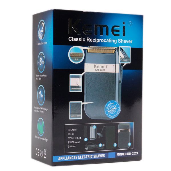 

kemei shaver men's beard trimmer wet and dry dual blade reciprocating electric shaver hair clipper maquina afeitar powerstore2012 oktgg