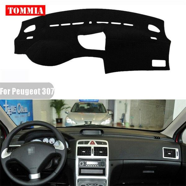 

for peugeot 307 2008-2013 dashboard cover non slip dash mat sun shade carpet pad