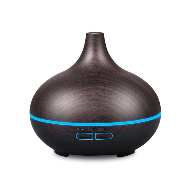 

150ml Aroma Essential Oil Diffuser Ultrasonic Air Humidifier with 4 Timer Settings 7 Color Changing LED lamp Whole House Humidi