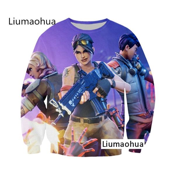 

новые лучшие игры толстовка с принтом мужские женские harajuku повседневные пуловеры модные кофты, Black