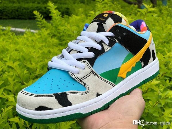 

authentic ben x sb dunk low pro qs chunky dunky jerry's basketball shoes men lagoon pulse university gold trainers sneakers with box
