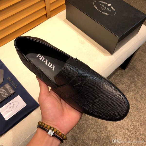 

19mm fashion striped pattern man wedding shoes british genuine leather luxury party business formal dress shoes plus size yetc0, Black