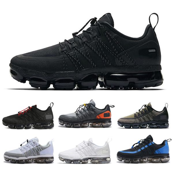 

Оптовая Запустить Утилита Кроссовки Мужские Черные Отражают Серебро Тройной Чер