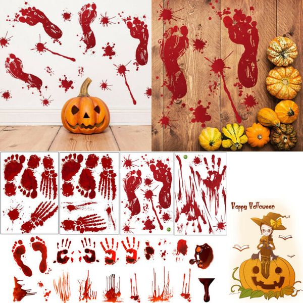 New Halloween Wall Paste Terror Door Paste Window Glass Decoration