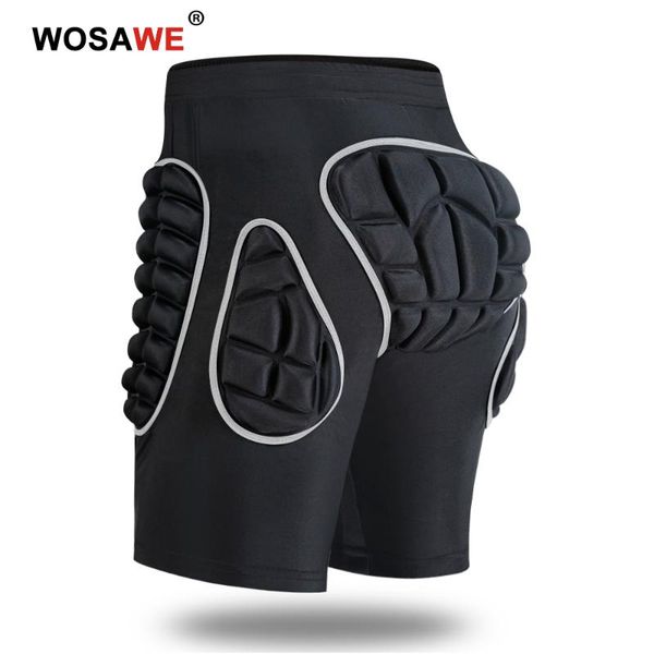 

wosawe motorcycle padded hip protection shorts motocross buriding skiing snowbaord protective gear hockey body armor pants