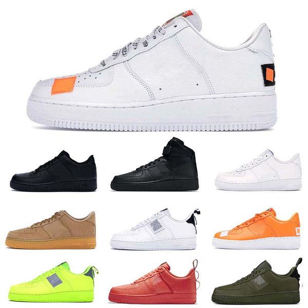

wholesale 2020 low cut dunk 1 jdi pack white black orange green red wheat flax skateboarding one running shoes for youth 36-45