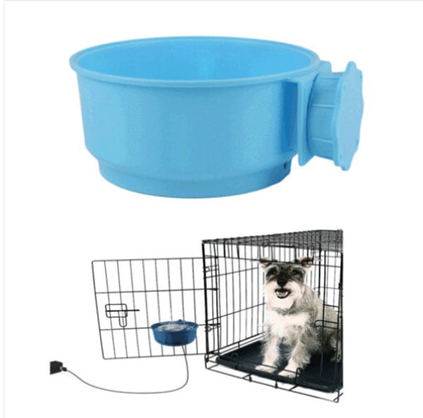 

2019 sales wholesales auto dog pet heated water dish electric heated drinking bowl winter outdoor