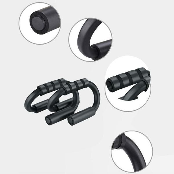 

1 pair fitness push up pushup stands bars sport gym exercise training chest bar sponge hand grip trainer for body building push-ups stands