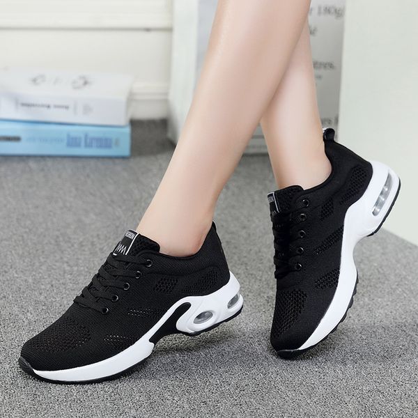 

kezrea 2019 new breathable flying woven sports shoes mesh breathable casual running shoes
