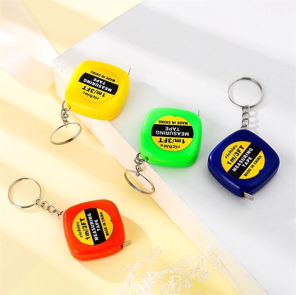 

малая рулетка 1 метр портативной мини мягкой рулетка линейка брелок кулон небольшой подарки подарок метрические дюймовая рулетка