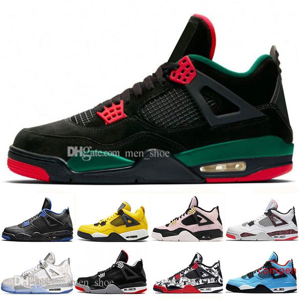 

with box 2019 new bred 4 iv 4s what the cactus jack laser wings mens basketball shoes eminem pale citron men sports designer sneakers
