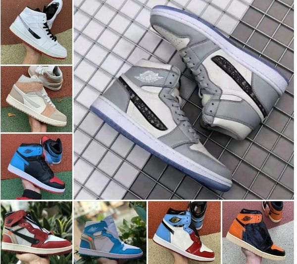 

2020 jumpman 1 1s high og travis scotts game royal unc basketball shoes mens shattered backboard 3.0 designer sports sneakers size 7-13