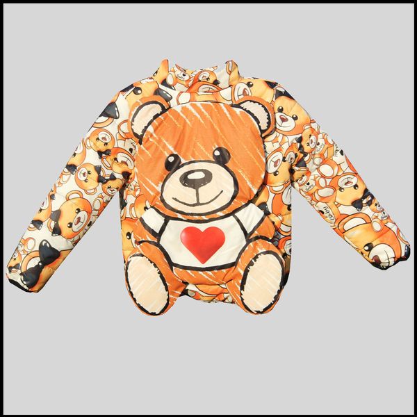 

children jackets kids warm 2020 big brands jackets baby clothing outerwear nice 3d animal print coat boys girls winter coat, Blue;gray