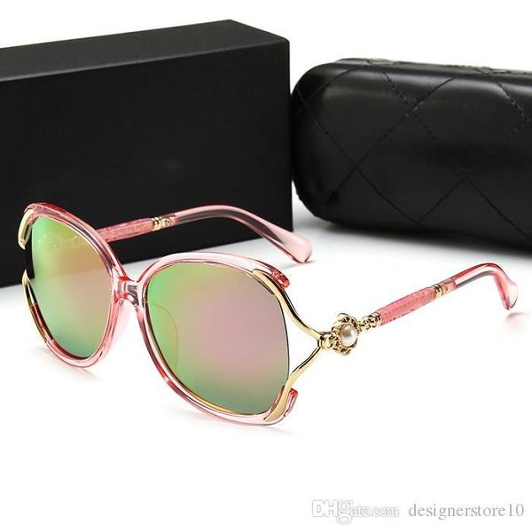 

1801 luxury designer sunglasses for mens and womens foldable style full frame uv400 glasses come with package, White;black