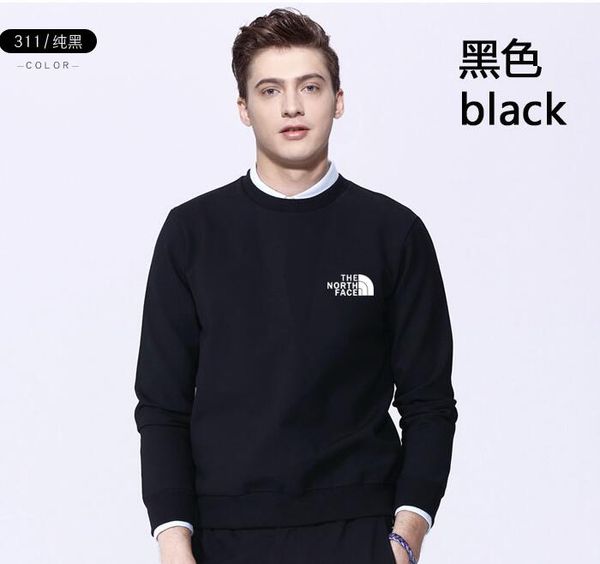 

The new men hoodie fa hion men de ign cartoon north printing hoodie jacket men women face ca ual weat hirt black white